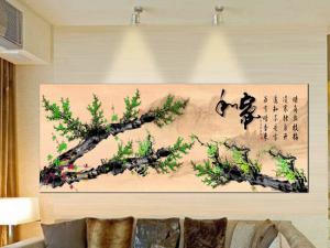 客廳掛畫也講風水 那這幅畫該怎么掛