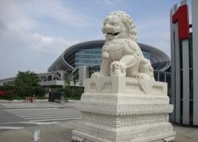 石雕獅子的擺放 法院門前為什么要擺石獅子